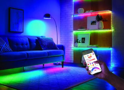LED Strip Light Powered by Hubspace
