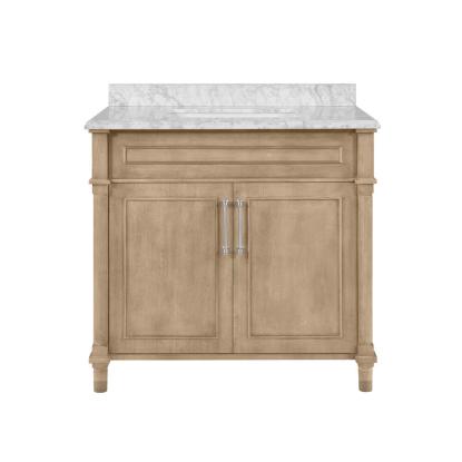 HDC Aberdeen 36in Single Sink Bath Vanity Marble Top