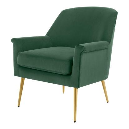 Stylewell Green velvet Upholstered Accent Chair