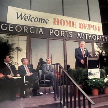 The Georgia Port Authority welcomes The Home Depot