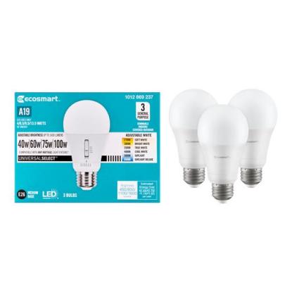 EcoSmart 3pack Lightbulb