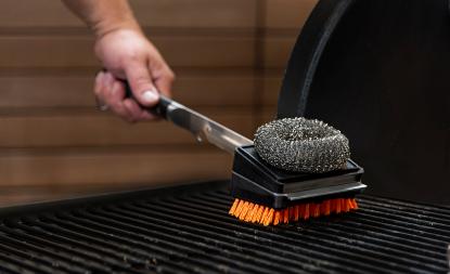 Cleaning a Grill