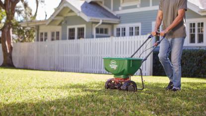 Plant and Fertilize Lawn