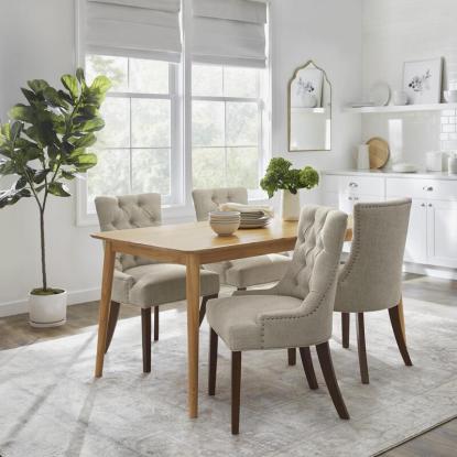 Dining Chair with Tufted Back