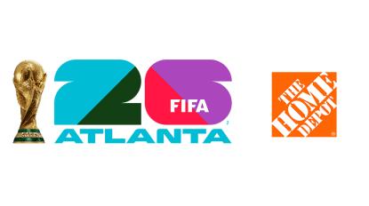 The FIFA and Home Depot logos on a white background