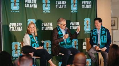 The Home Depot's Allison Kolber talks about being one of the Atlanta World Cup Host Committee Supporters