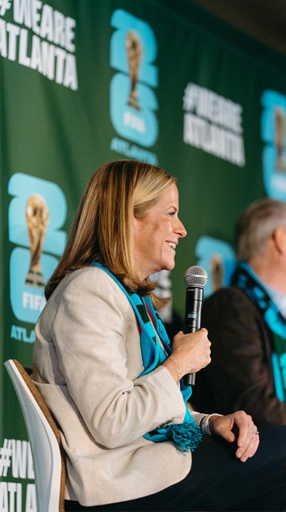 The Home Depot's Allison Kolber talks about being one of the Atlanta World Cup Host Committee Supporters