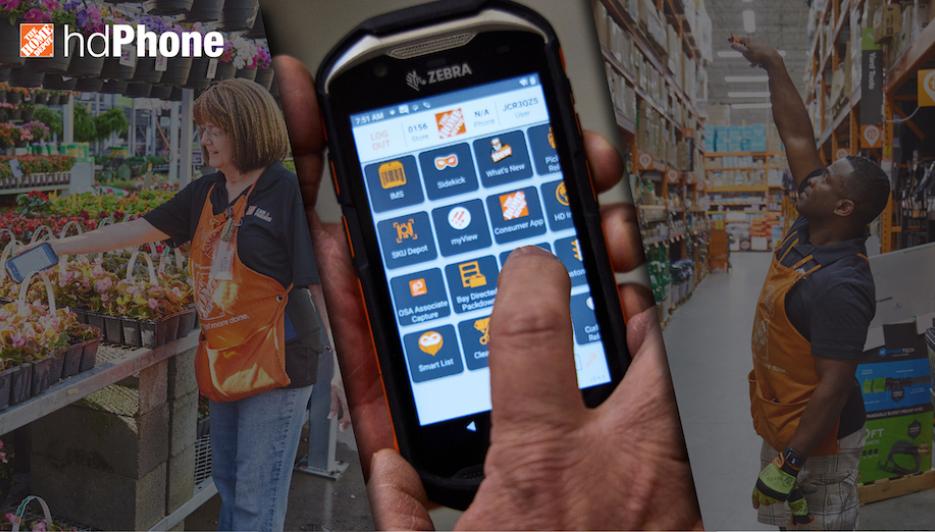 Home Depot's Custom Smartphone Does Inventory & Mobile Point of Sale -  Supply Chain 24/7