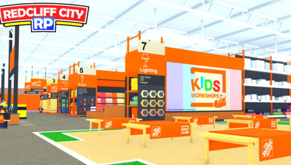 The Home Depot built a store in Roblox and is hosting virtual Kids